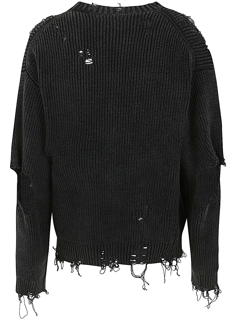 Bleached Knit Pullover