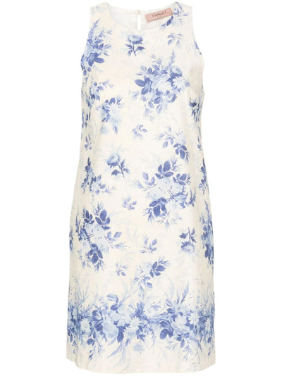 Toile De Jouy Printed Dress