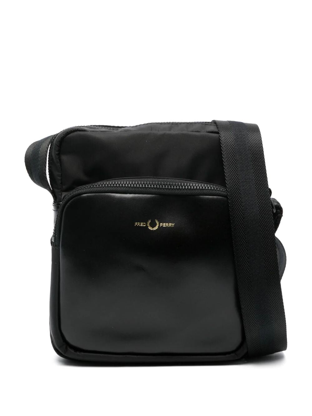 Fp Nylon Twill Leather Side Bag