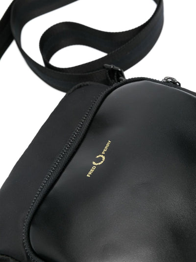 Fp Nylon Twill Leather Side Bag