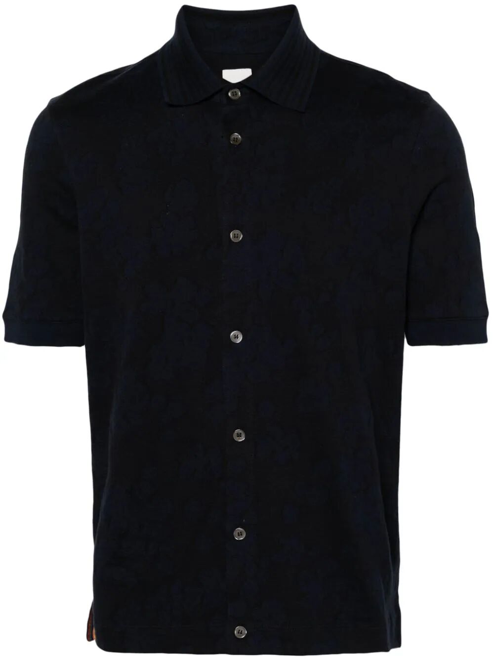 Mens Floral Jacquard Shirt