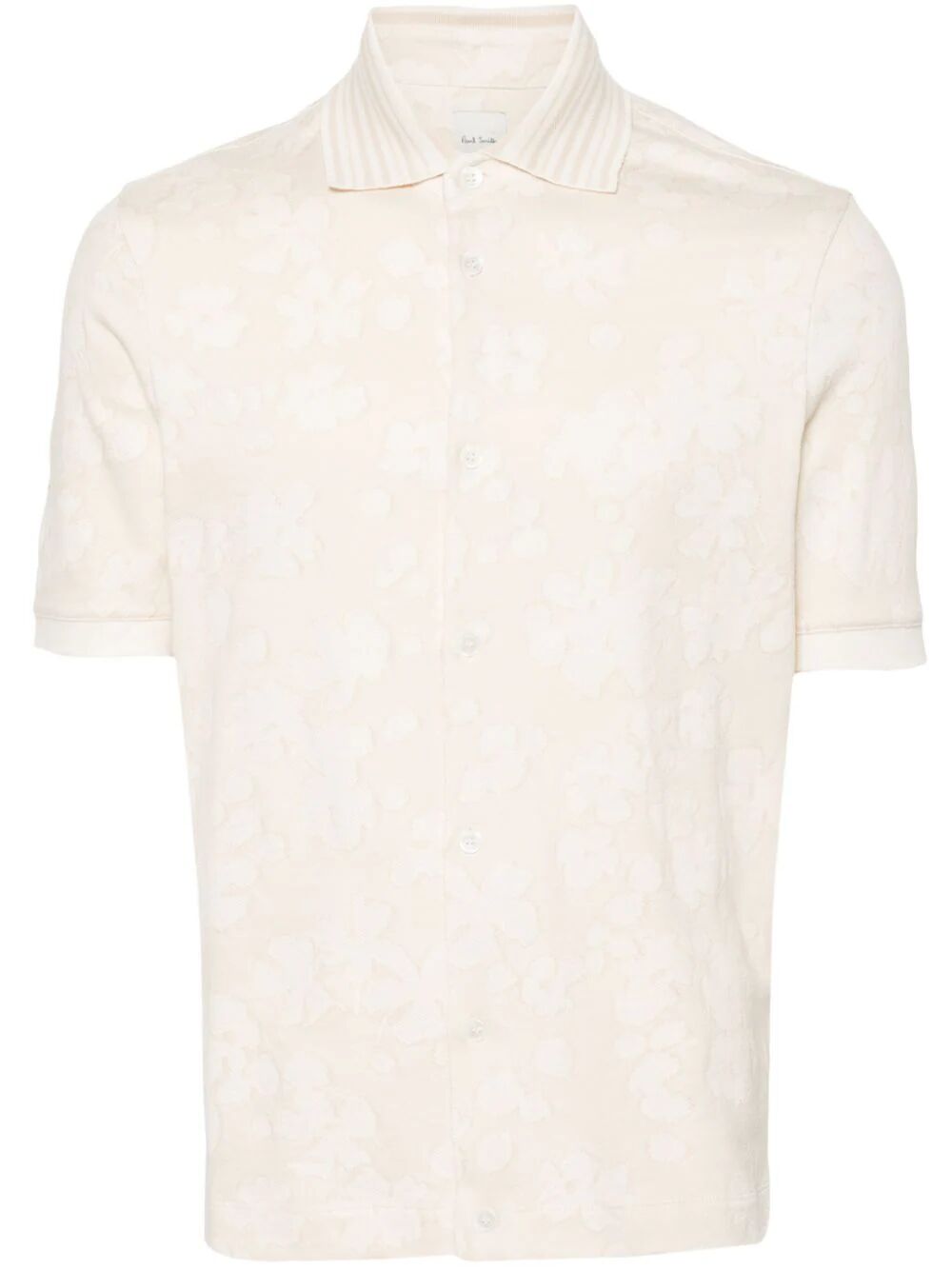 Mens Floral Jacquard Shirt