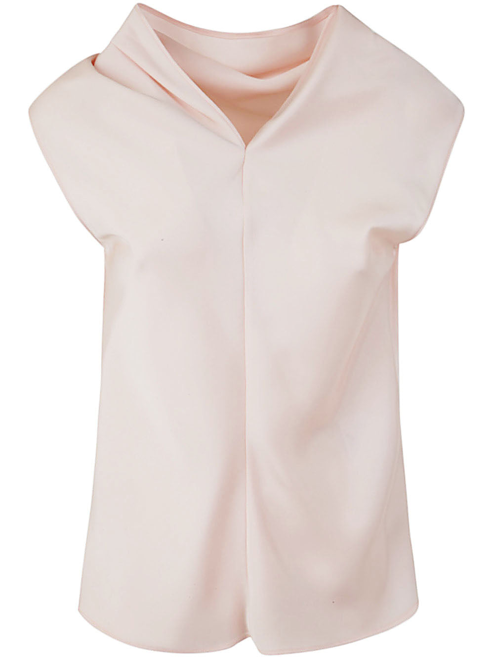 Sleeveless Satin Top