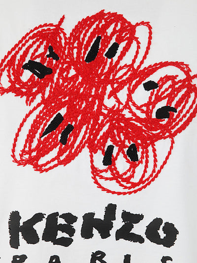 Kenzo Drawn Varsity Loose Tee