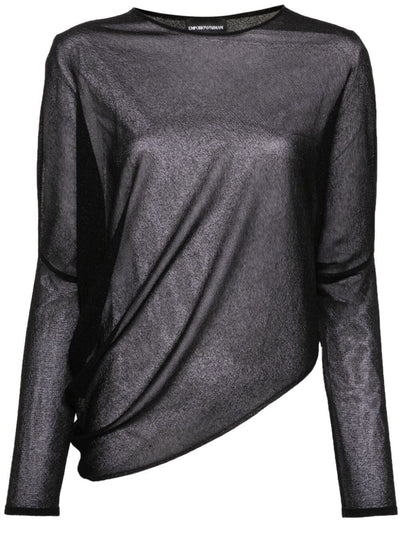 Long Sleeves Asymmetric Sweater