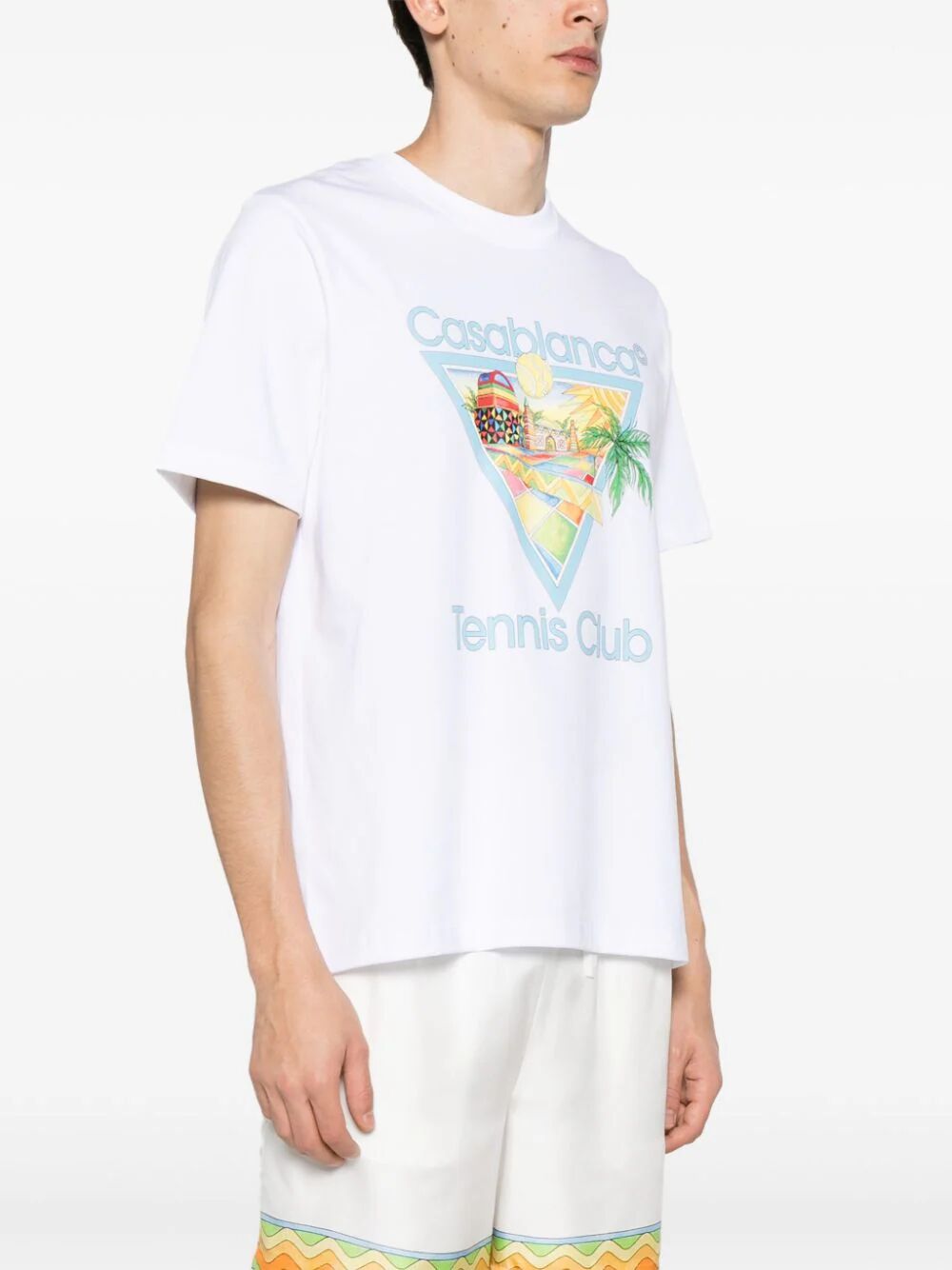 Afro Cubism Tennis Club Printed T-shirt