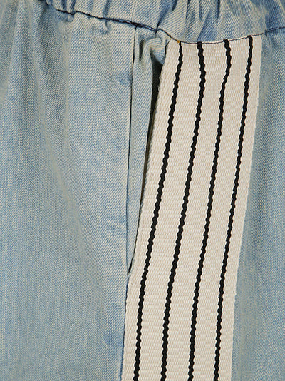 Denim Stripe Forum Pant