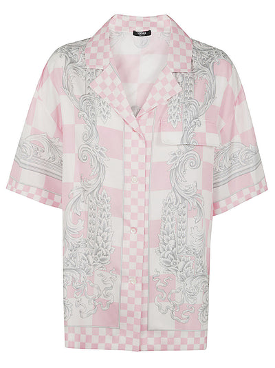 Printed Silk Twill Informal Shirt