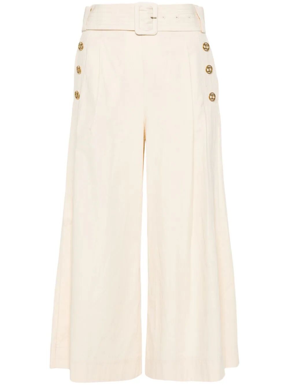 Wide Leg Trouser With Split