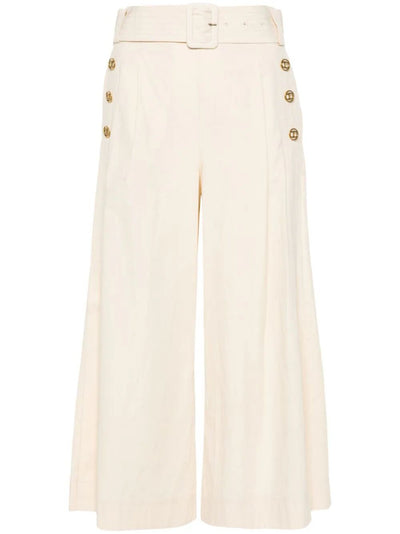 Wide Leg Trouser With Split