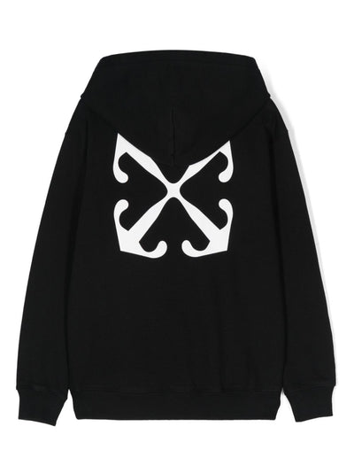 Off Stamp Plain Hoodie