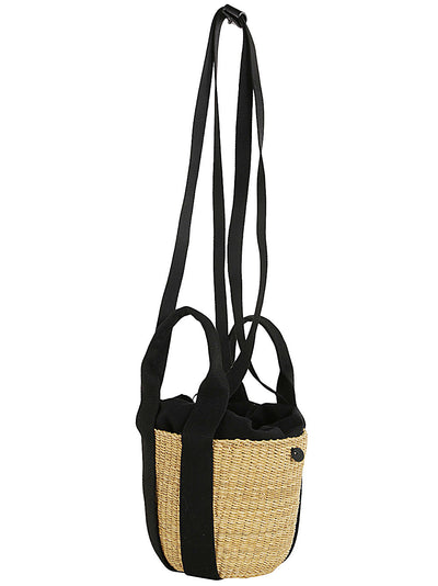 Mini Egg Ss21 Straw Bag