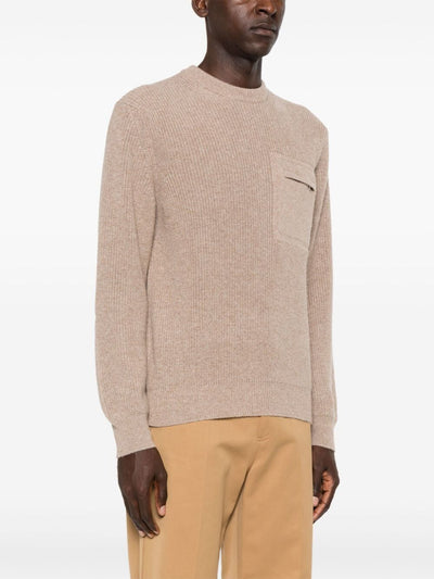 Oasi Cashmere Pearl Stitch Crew Neck