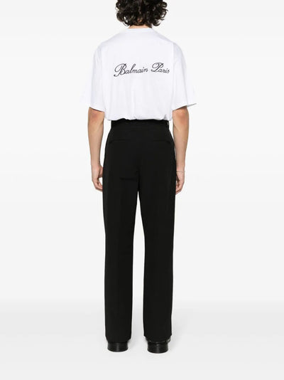 Balmain Signature Embroidery T-shirt Bulky Fit