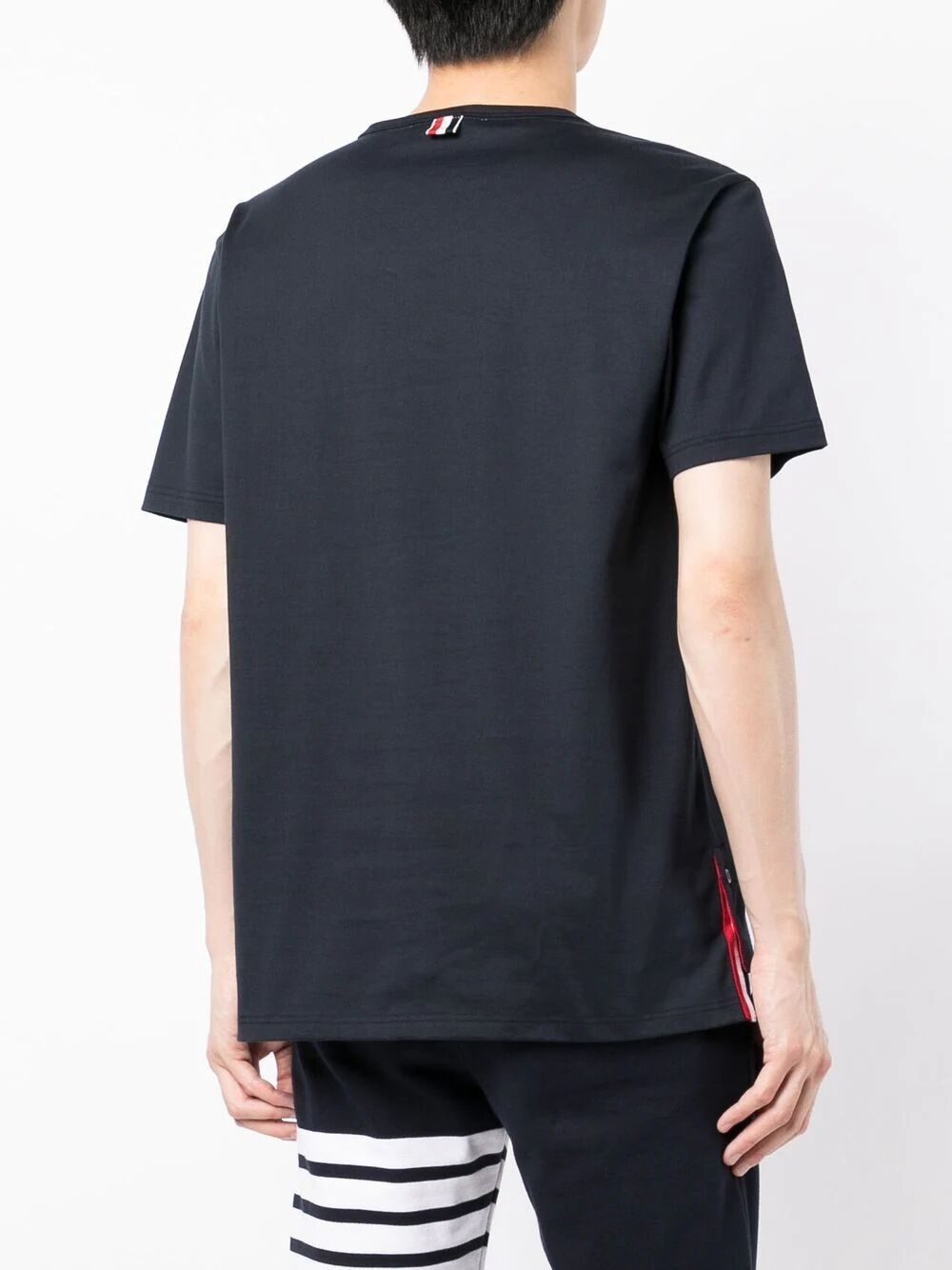 Ss Rwb Pocket Tee In Medium Weight Jersey Cotton