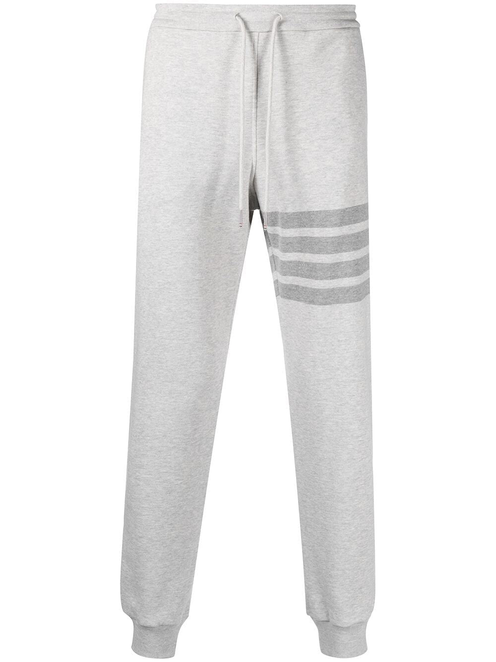 Sweatpants In Classic Loopback With Engineered 4 Bar Stripe