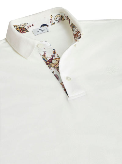 Roma Printed Details Polo