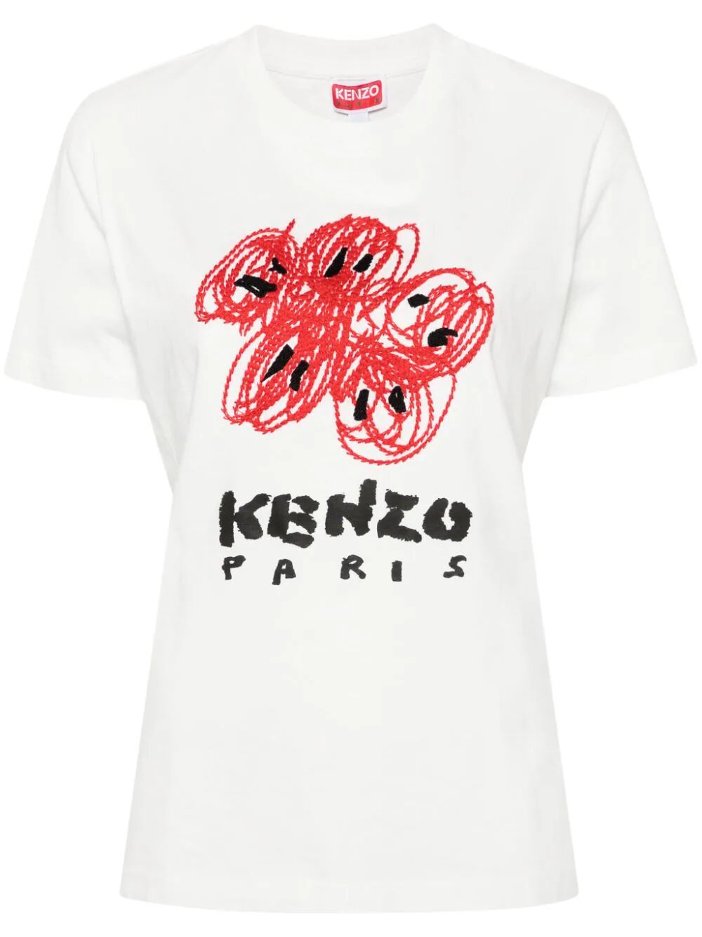 Kenzo Drawn Varsity Loose Tee