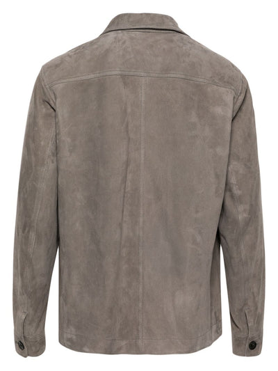 Leather Outwear Shirt