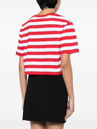 Breton Stripe Cropped T-shirt