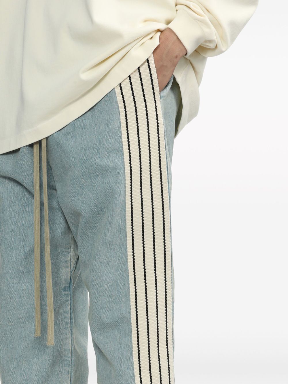 Denim Stripe Forum Pant