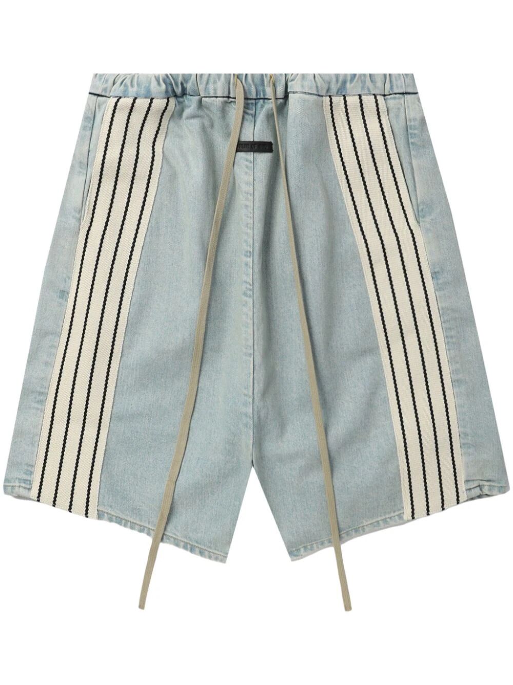 Denim Stripe Shorts