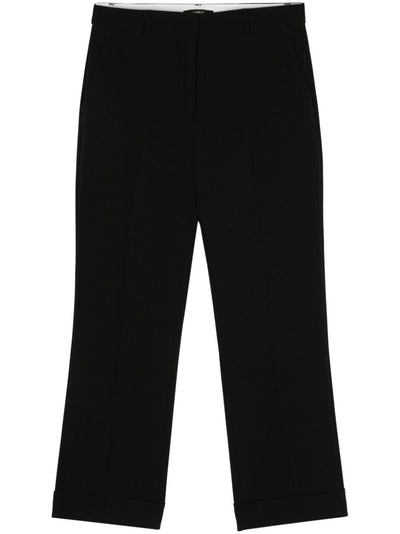 Straight Leg Pants With Lapel