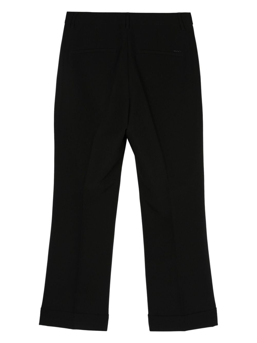 Straight Leg Pants With Lapel