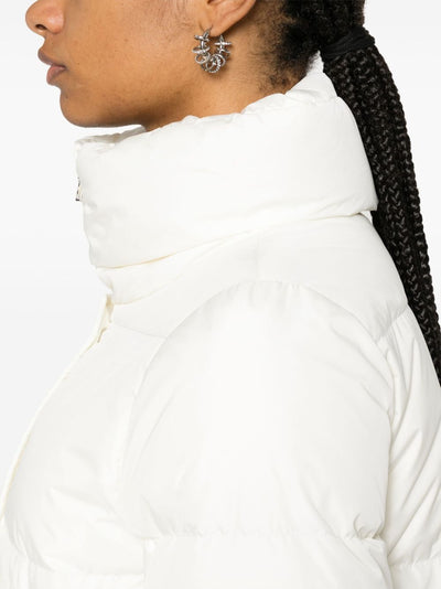 Nylon Chamoix Short Down Jacket