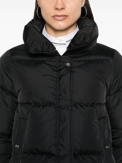 Nylon Chamoix Short Down Jacket