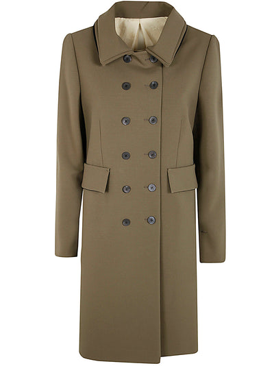 Double Brasted Wool Coat