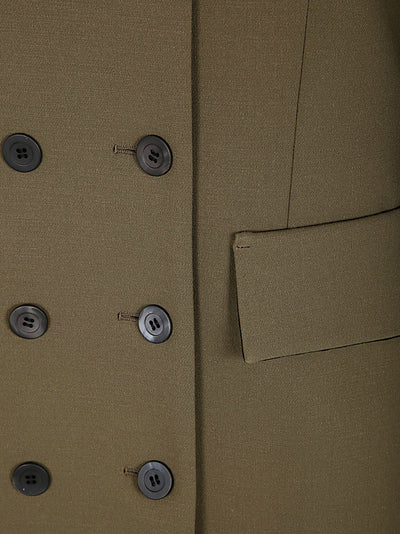 Double Brasted Wool Coat