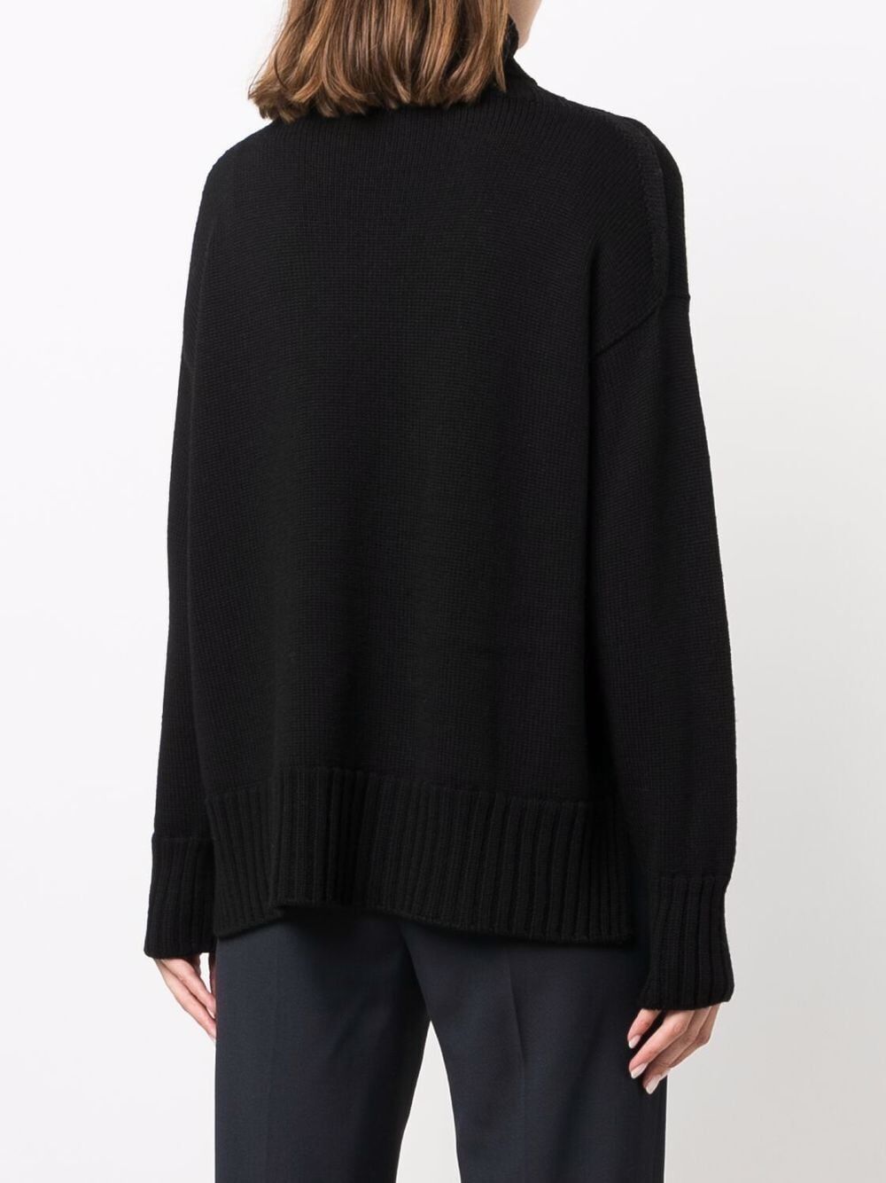 Long Sleeves Turtle Neck Oversized Sweater