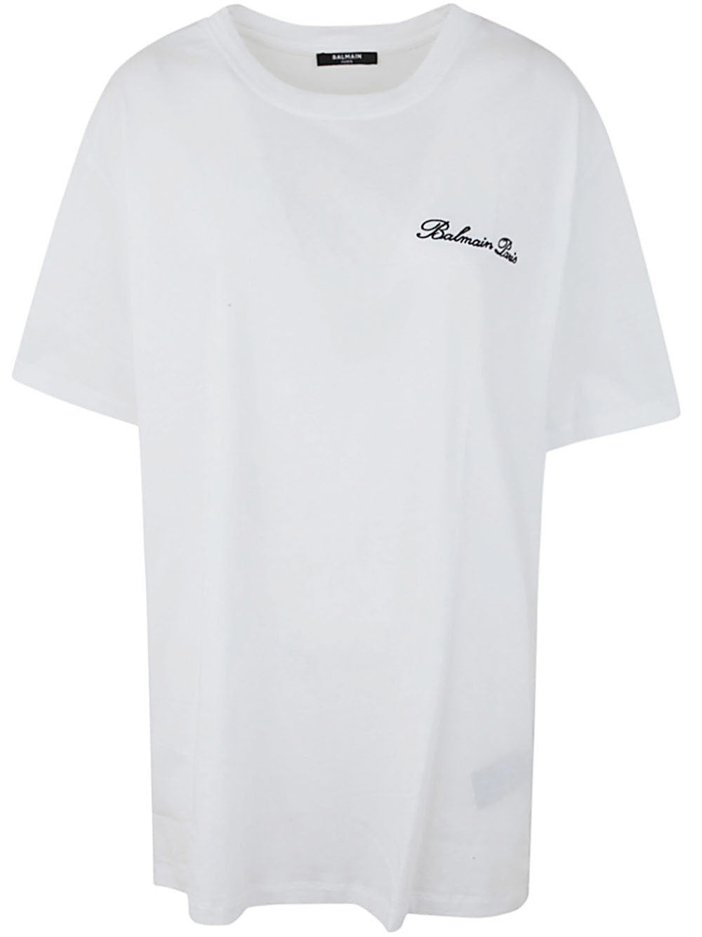 Balmain Signature Embroidery T-shirt Bulky Fit