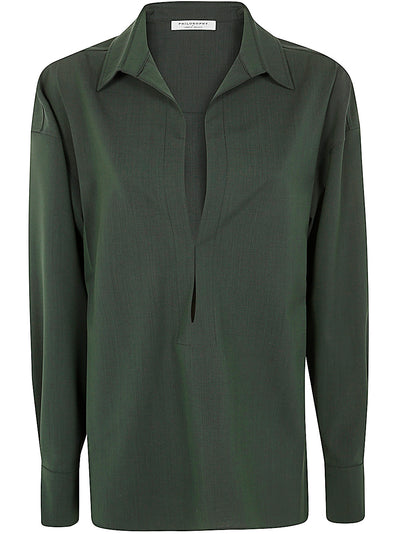 Green Wool Shirt