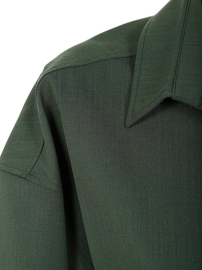 Green Wool Shirt