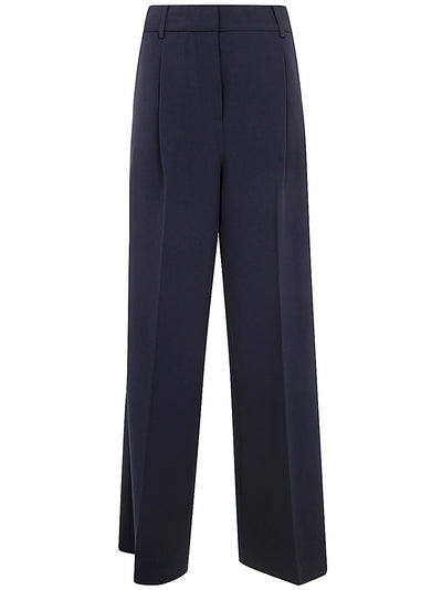 Pleated Wide Leg Pant