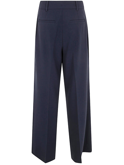 Pleated Wide Leg Pant