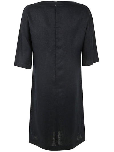 Moravia 3/4 Sleeves Guru Neck Dress