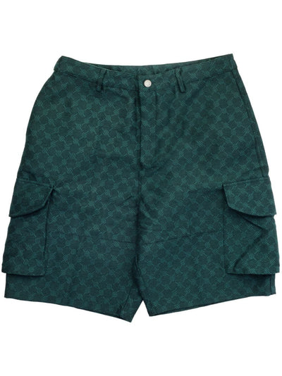 Benji Monogram Cargo Shorts