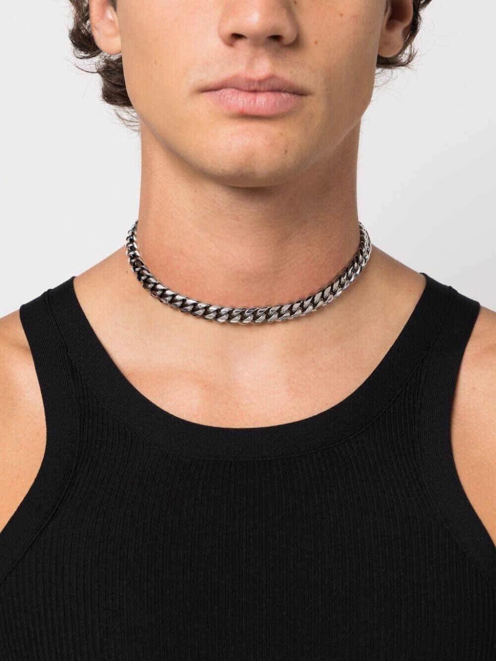 White Cuban Choker