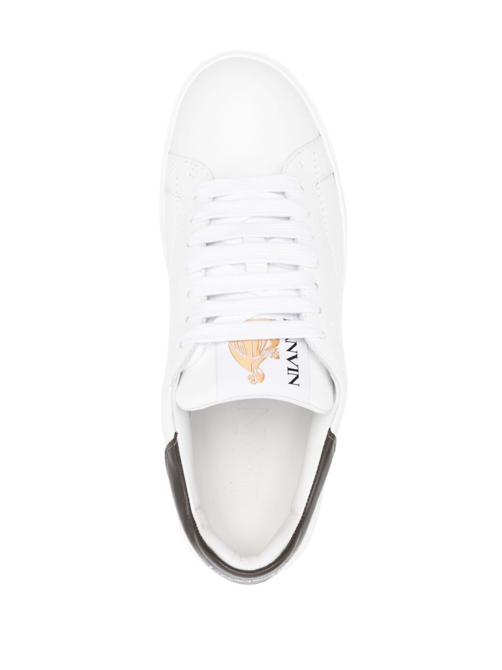 Ddb0 Sneaker With Contrasted Embroideries