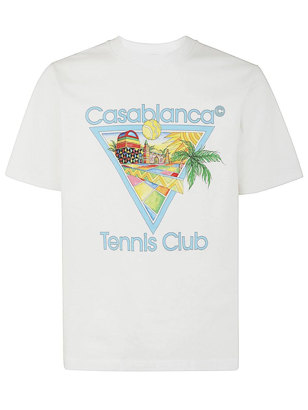 Afro Cubism Tennis Club Printed T-shirt