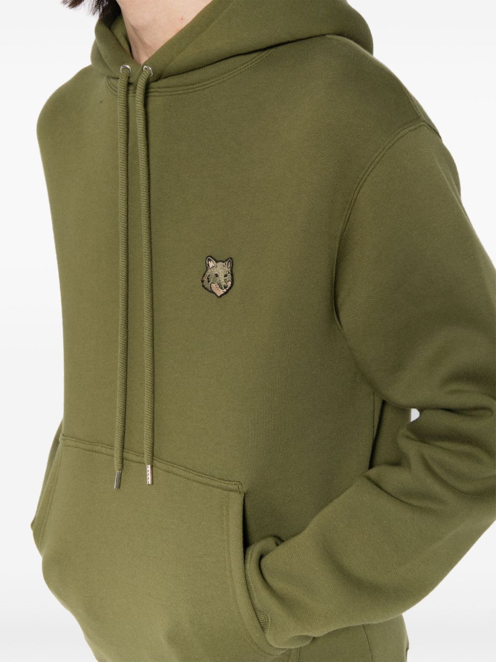 Bold Fox Head Patch Comfort Hoodie