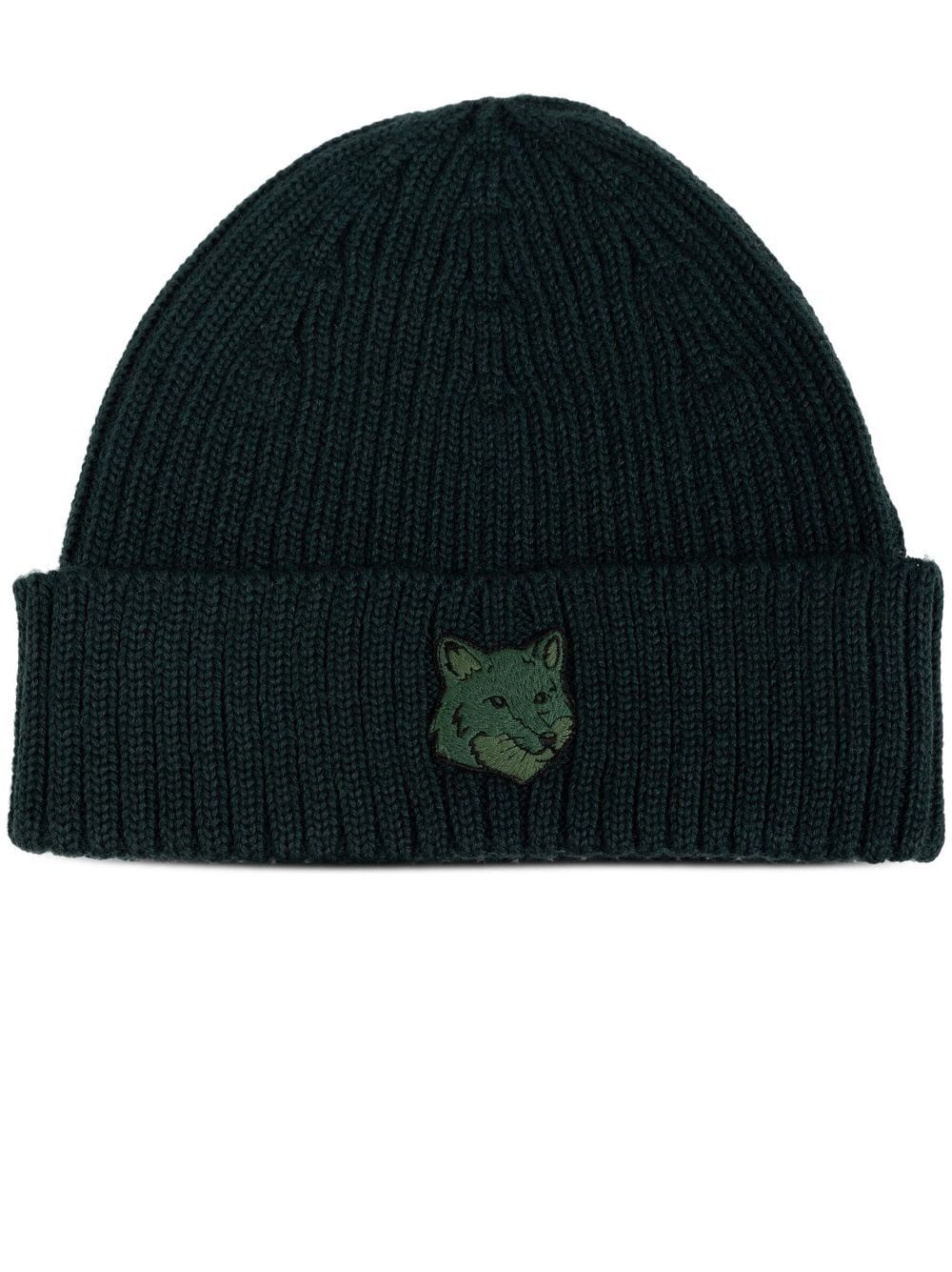 Bold Fox Head Beanie