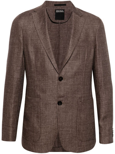 Linen And Wool Jacket