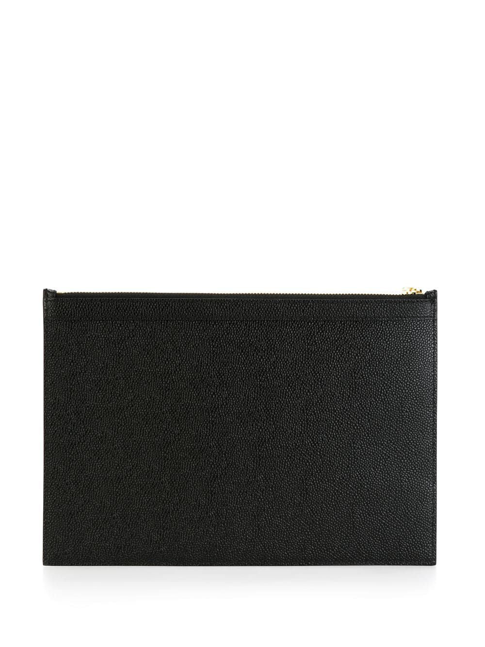 Small Document Holder In Pebble Grain Leather