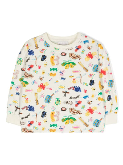 Funny Insects All Over Sweatshirt