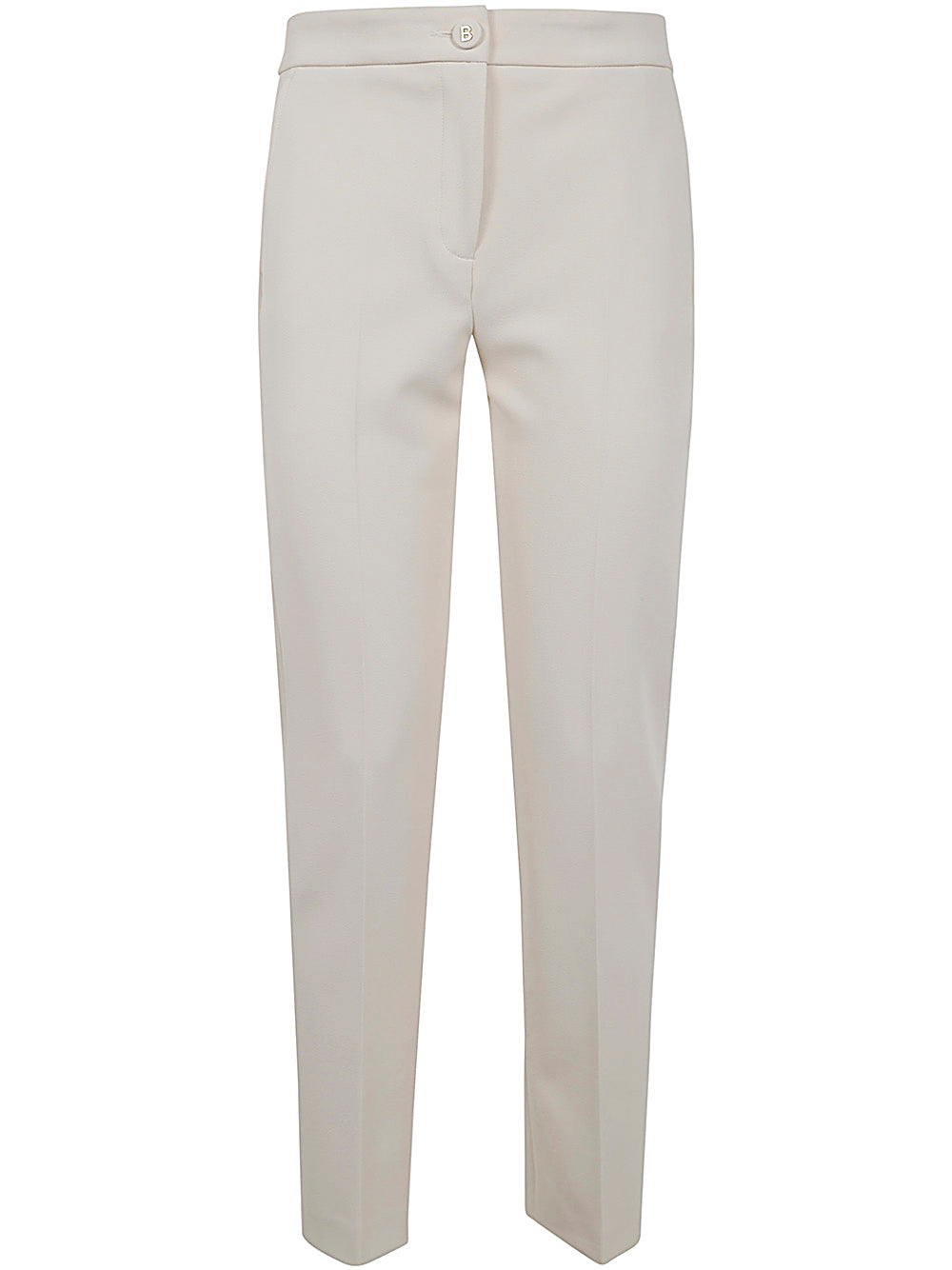 Regular Crepe Stretch Trousers