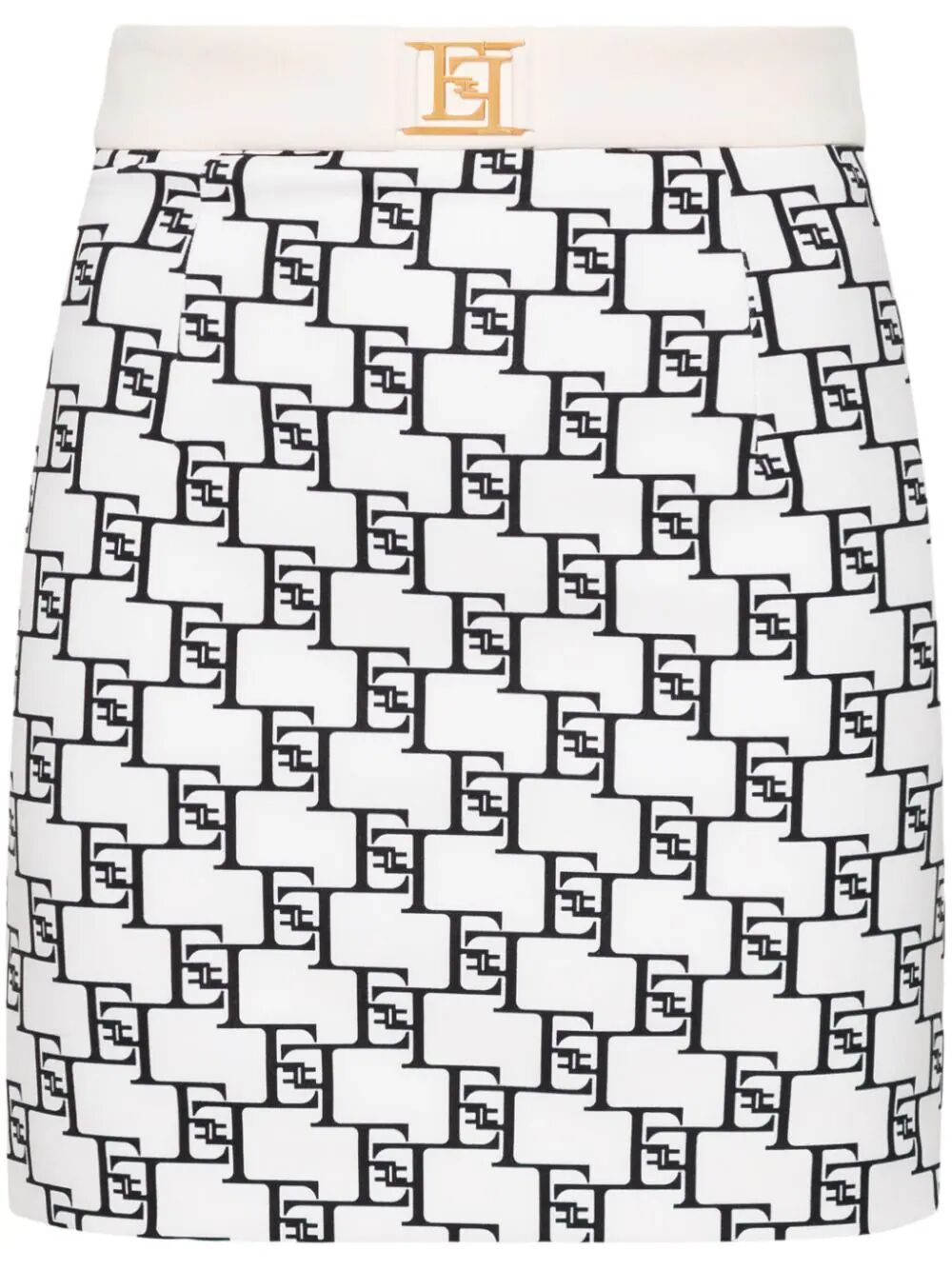 Macro Logo Mini Skirt